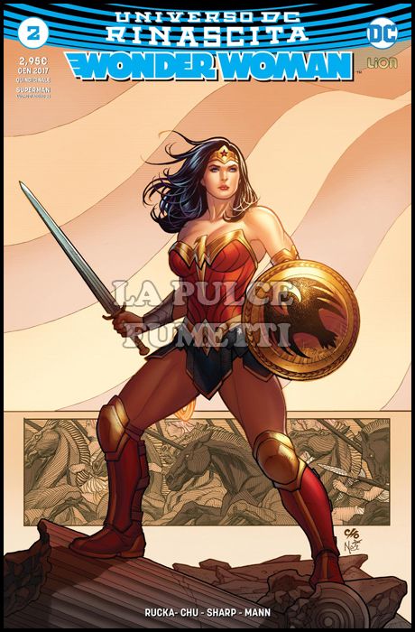 SUPERMAN L'UOMO D'ACCIAIO #    34 - WONDER WOMAN 2 - ULTRAVARIANT - RINASCITA